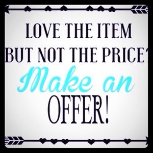 I accept offers and bundles